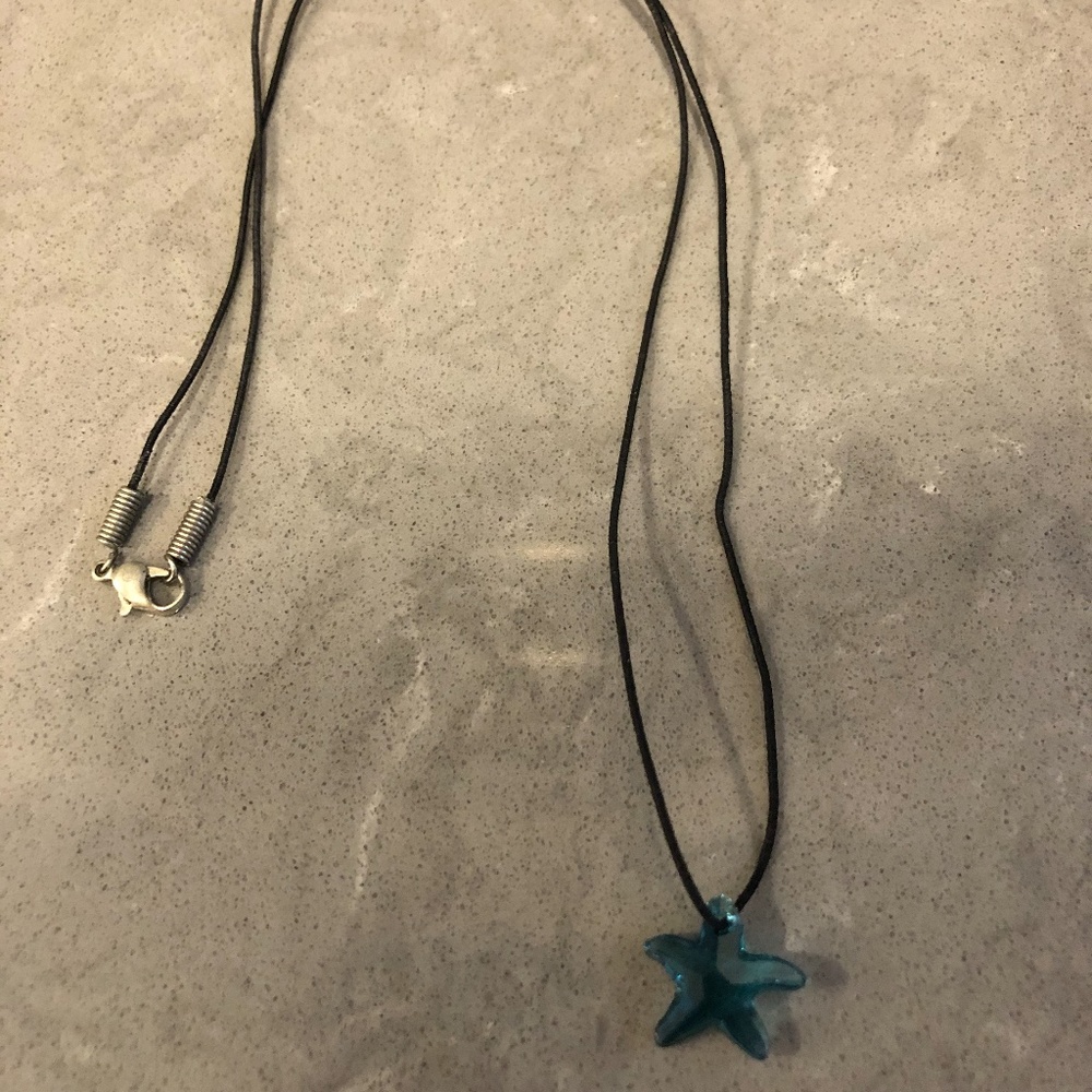 Starfish Crystal Necklace